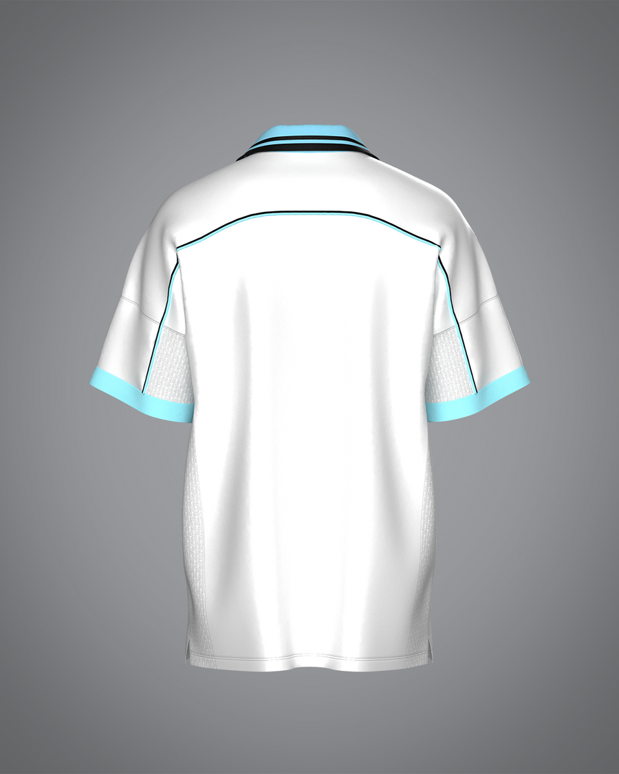 VRUNK X UNKNOWN - FOOTBALL TEE WHITE