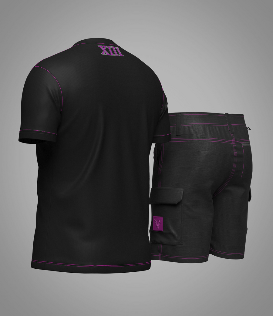 Ensemble Cargo Noir