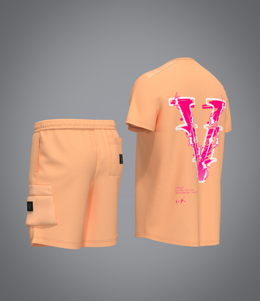 Ensemble Peach Pop