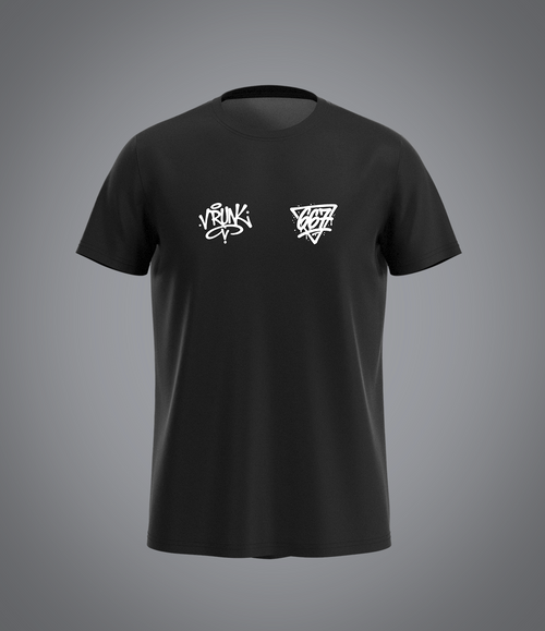 T-shirt noir VRUNK X 667