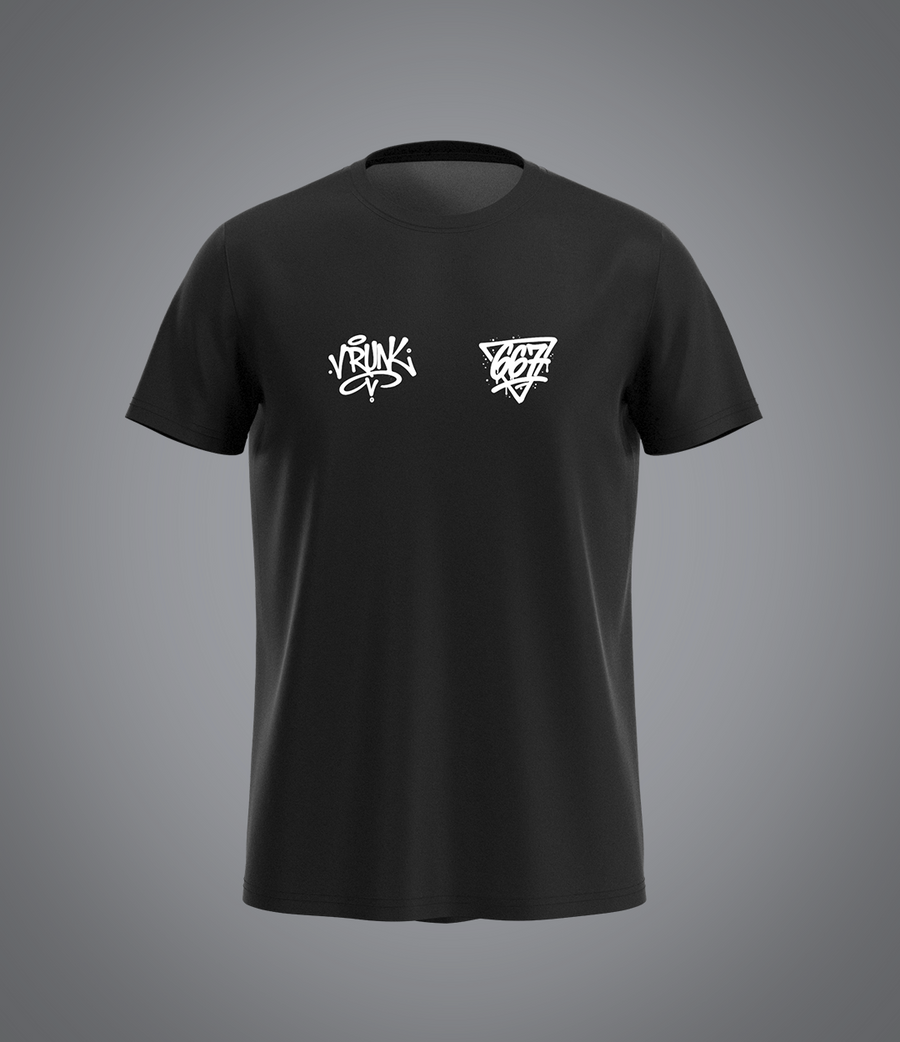 T-shirt noir VRUNK X 667