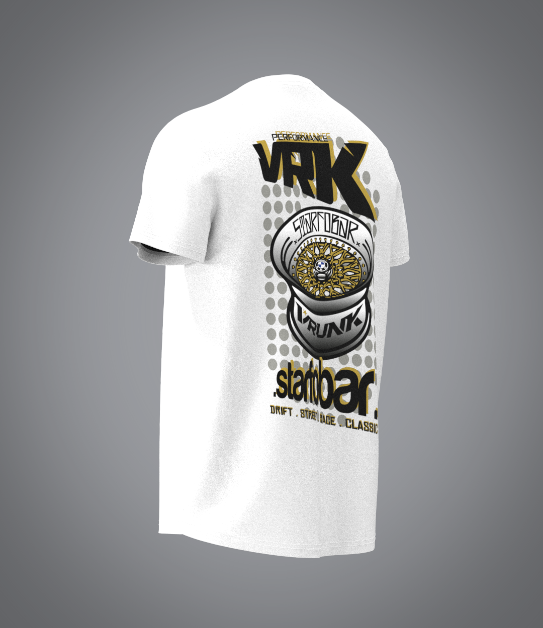 VRK x STARFOBAR T-shirt Blanc